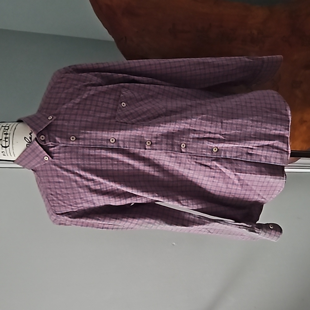Mens corpetto button down shirt medium